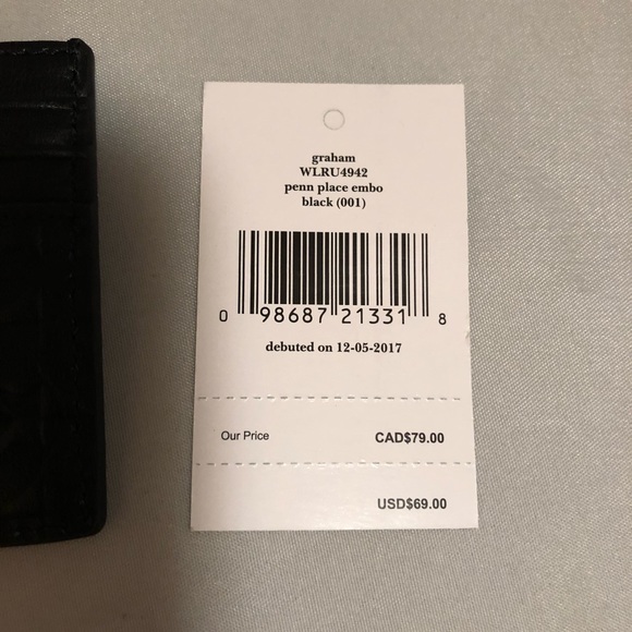 Kate Spade Graham Embossed Money/Card Holder - Picture 4 of 5